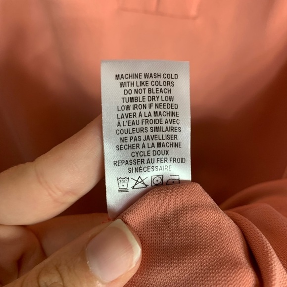 Marla Wynne Women’s Blush Tunic Size Small Lagenlook  Comfort Front Slit Mature - Picture 7 of 10